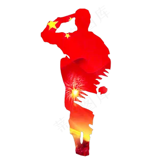 中国军人,免抠元素
