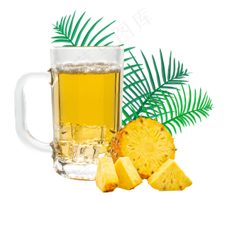 冰啤酒凤梨