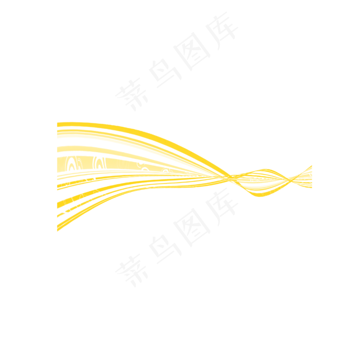卡通彩带蝴蝶结png(3000X3000(DPI:300))psd模版下载