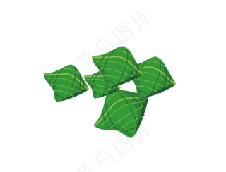 手绘端午节粽子免抠下载