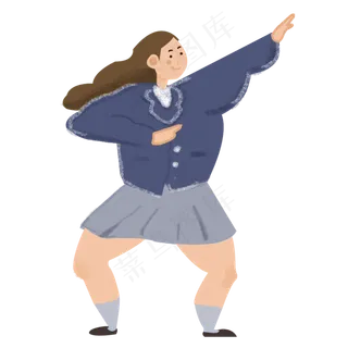 卡通毕业季装饰元素