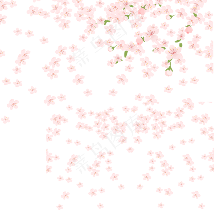粉色鲜花(2000X2000(DPI:300))psd模版下载