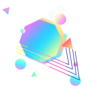 简约科技渐变矢量图