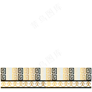 中式传统描金黑金纹理