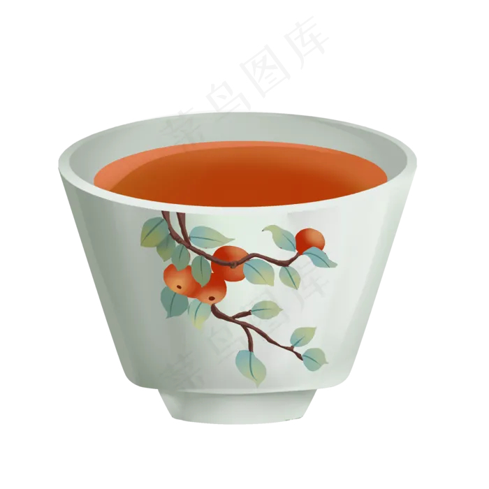古风茶碗(2000X2000(DPI:300))psd模版下载