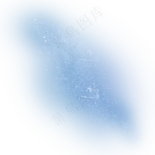 蓝色星空星星光效,免抠元素