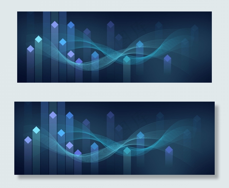 商务科技感信息数据背景