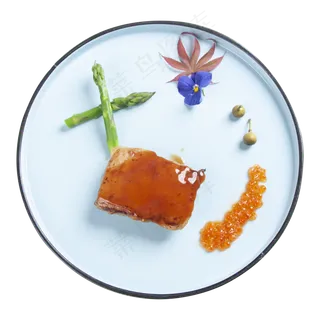 橙红色的红烧肉,免抠元素 橙红色的红烧肉,免抠元素