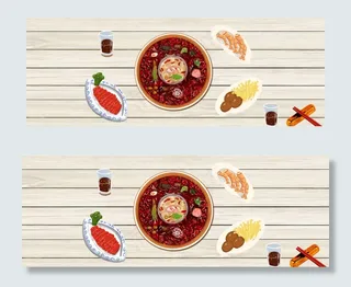 桌面之早餐甜点banner