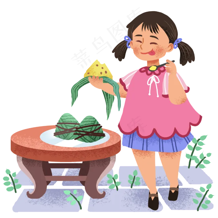 粽子端午节小吃(3000X3000(DPI:300))psd模版下载