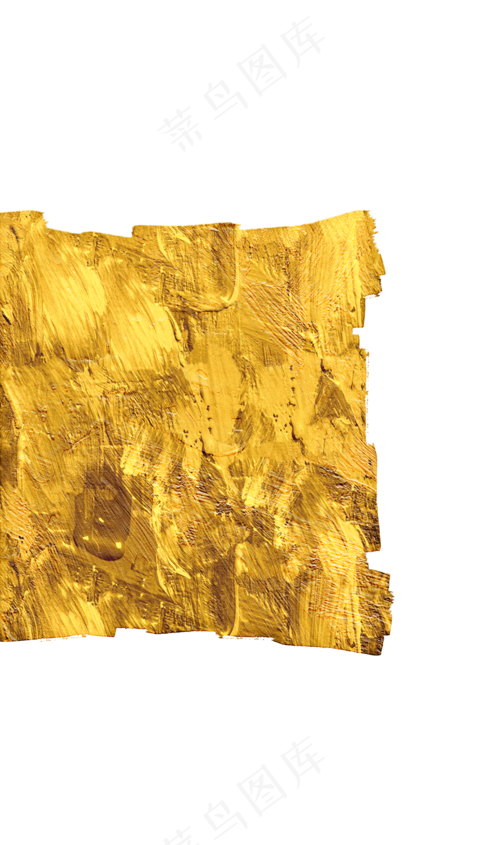 金箔黄金装饰几何边框,免抠元素