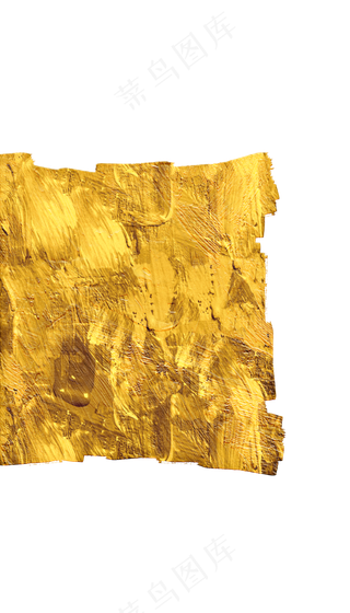 金箔黄金装饰几何边框,免抠元素