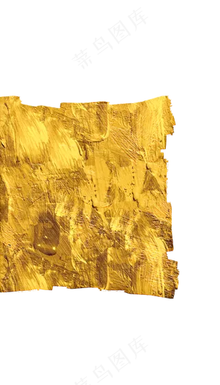 金箔黄金装饰几何边框,免抠元素