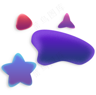 618狂欢节渐变流体炫彩装饰