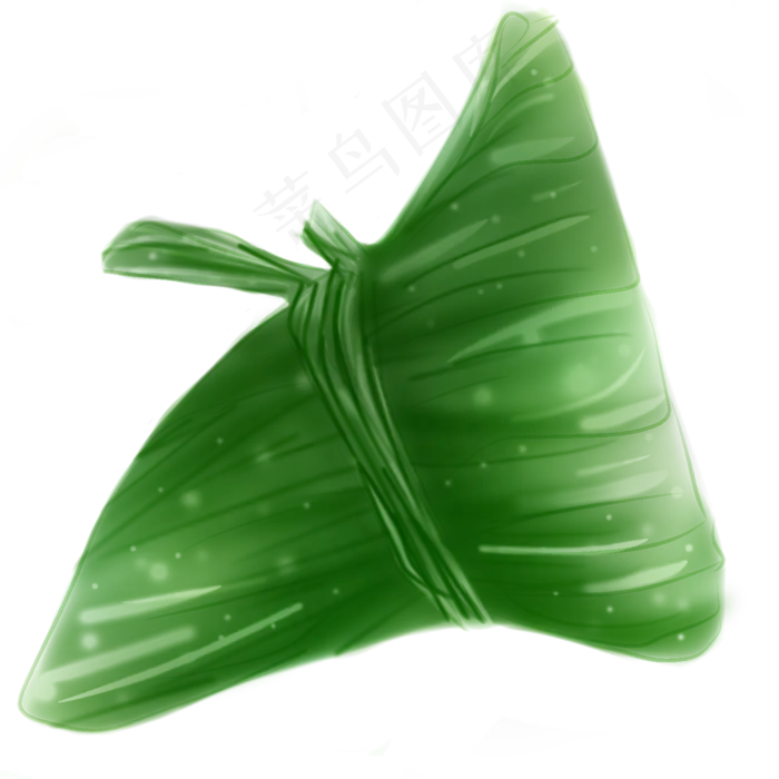 端午食物绿色粽子(2000X2000(DPI:300))psd模版下载