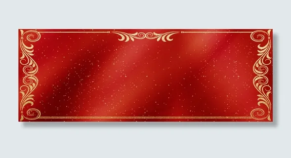 代金券简约设计模板