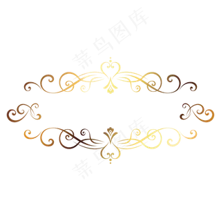 金色花纹样式
