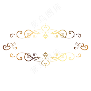金色花纹样式