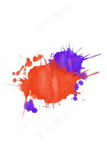 矢量水彩泼墨PNG 矢量水彩泼墨PNG