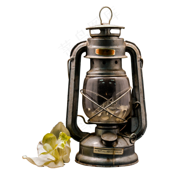 一盏马灯和一朵白兰花