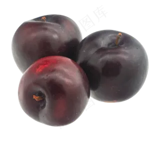 三个水果李子