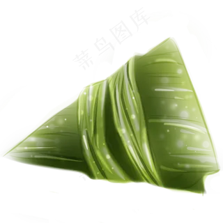 端午食物绿色粽子