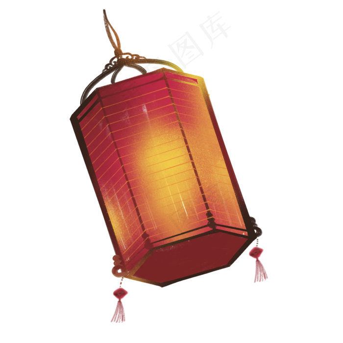 新年快乐古风灯笼(2800X2800(DPI:300))psd模版下载