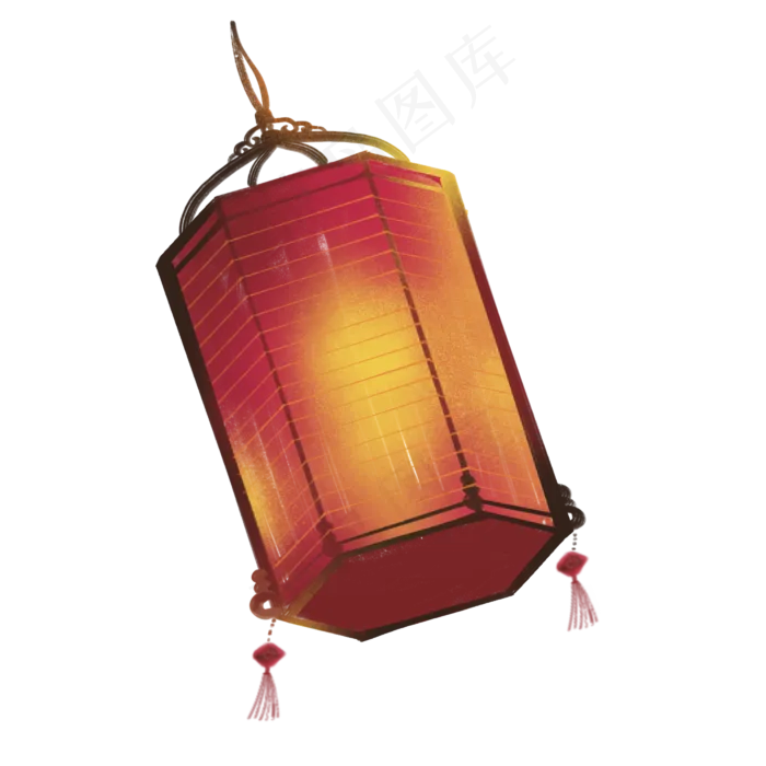 新年快乐古风灯笼(2800X2800(DPI:300))psd模版下载