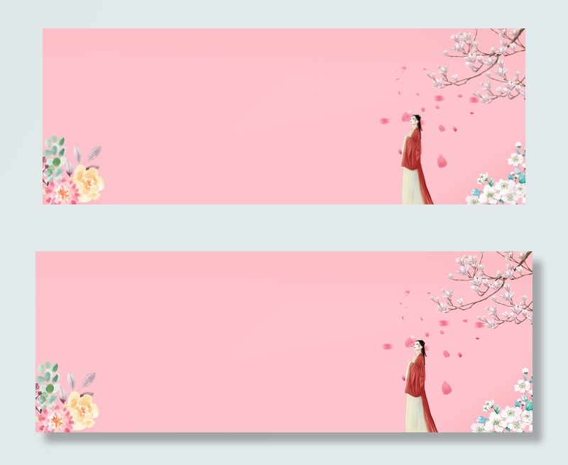 古装妇女节女王节女神节banner