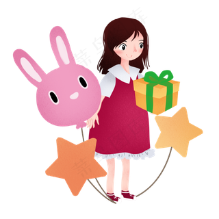 儿童节礼物装饰