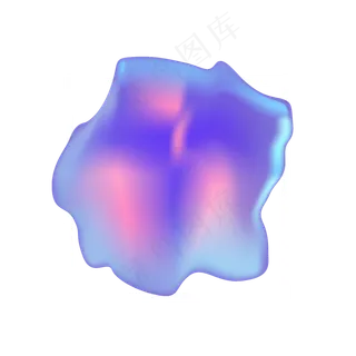 618电商流体渐变主题装饰素材