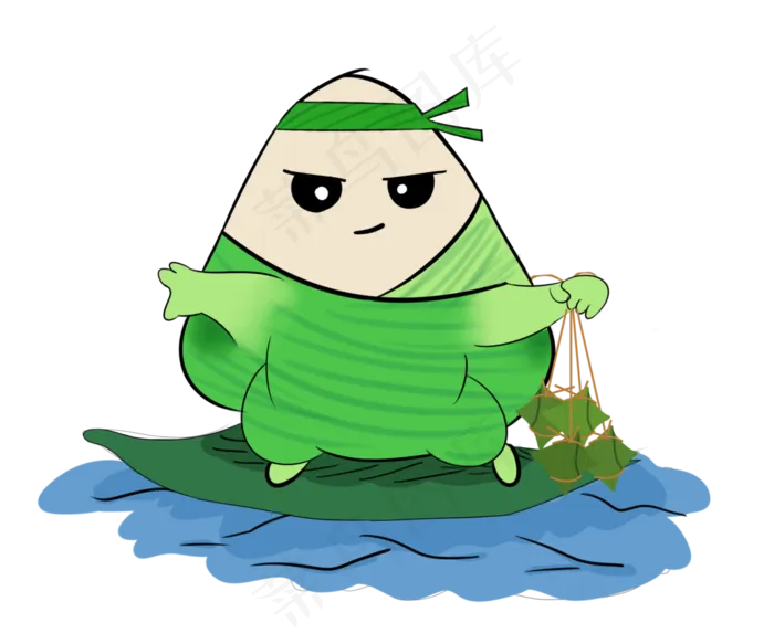 粽子大侠端午节传统节日(3463X2885(DPI:400))psd模版下载