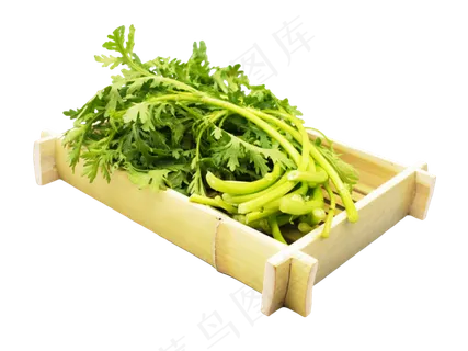 新鲜蔬菜茼蒿,免抠元素 新鲜蔬菜茼蒿,免抠元素