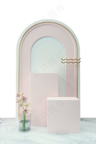 化妆品电商展台