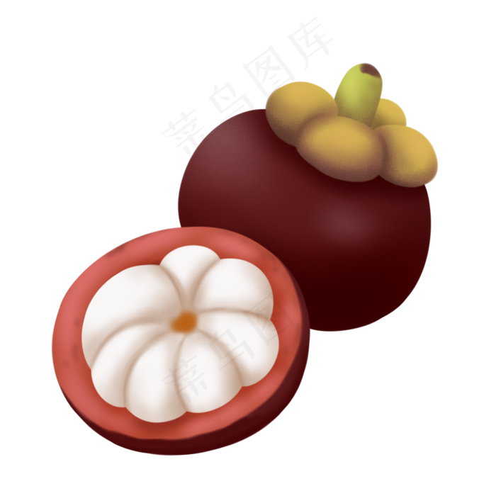 美味水果山竹(2000X2000(DPI:299))psd模版下载