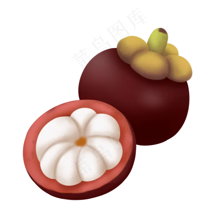 美味水果山竹(2000X2000(DPI:299))psd模版下载