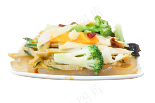 炒菜西蓝花蔬菜