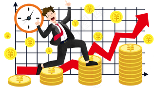 金融理财人物场景