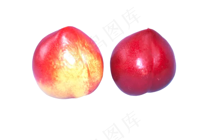 新鲜水果红色美味桃子油桃(3872*2592px 300 dpi )