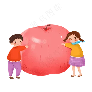 寒露节气卡通设计元素