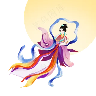 奔月飞天嫦娥