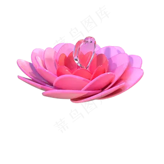 七夕情人节温馨浪漫爱心花朵