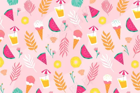 夏季变焦背景 夏季变焦背景