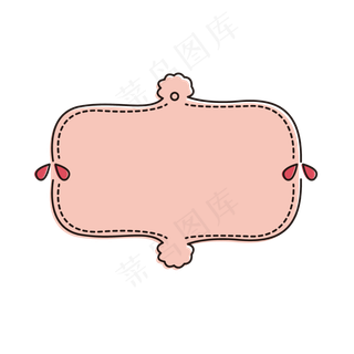 创意七夕情人节边框png