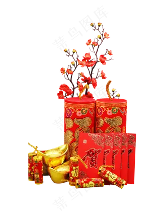 新年红包烟花爆竹