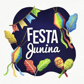 手绘水彩画junina艺术节插图 手绘水彩画junina艺术节插图
