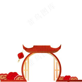 中国风屋檐装饰