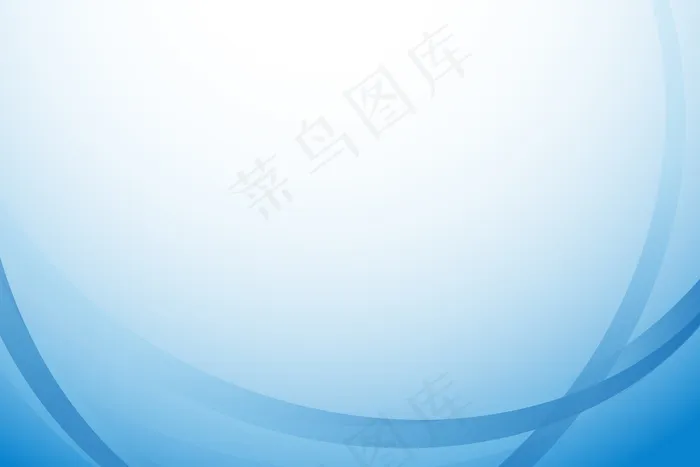 蓝色曲线框架模板eps,ai矢量模版下载