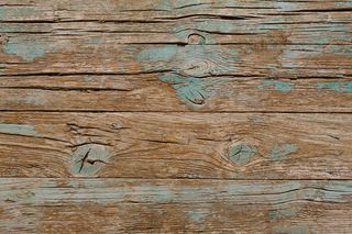 复古木，表面有绿松石漆