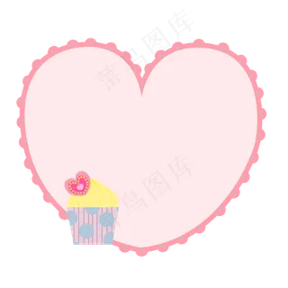 七夕心形边框 七夕心形边框